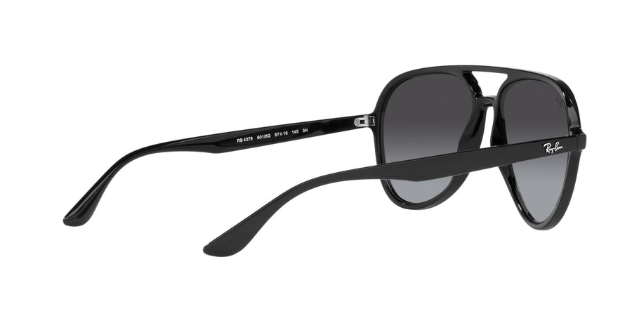 Injected Unisex Sunglass RB4376 – Black / Grey Gradient