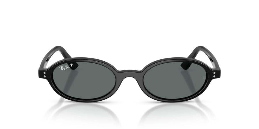 Injected Unisex Sunglass RB4472 – Black / Dark Grey Polar