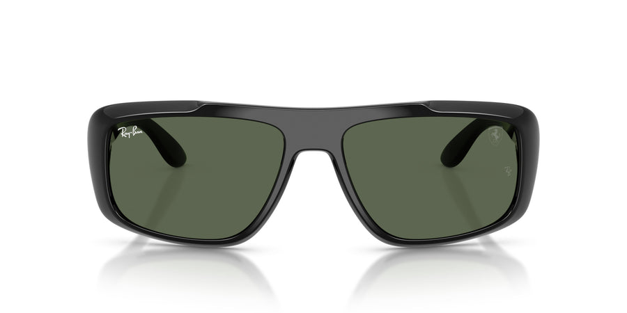 Injected Unisex Sunglass RB4479M – Black / Dark Green