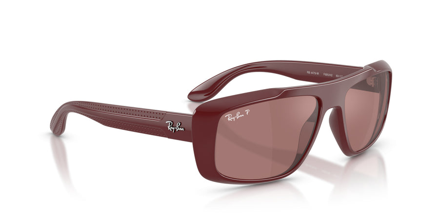 Injected Unisex Sunglass RB4479M – Purple Mir Silver Polar