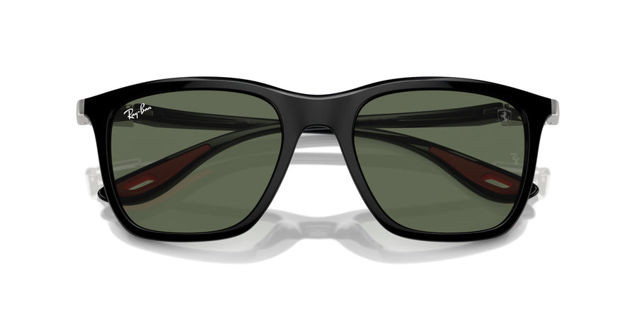 Jorge RB4433M – Black / Dark Green