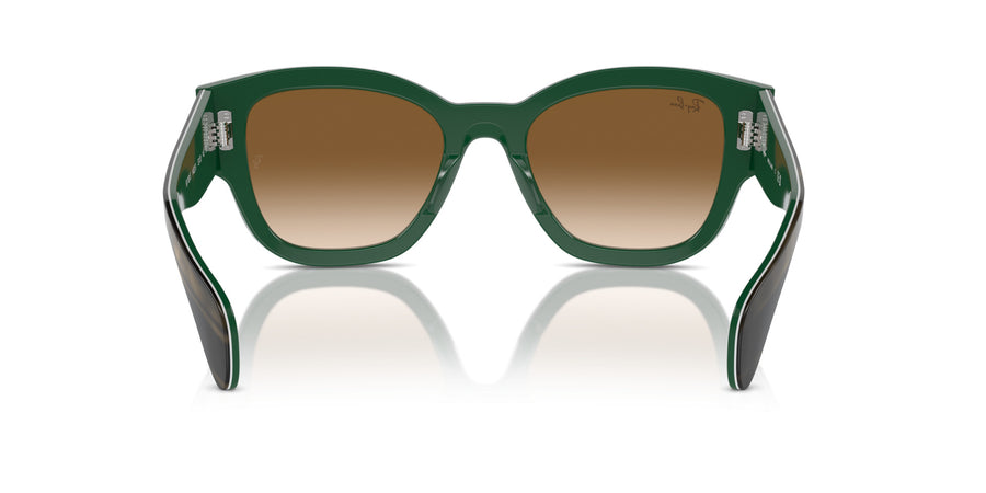 Jorge RB7681S – Green / Clear Gradient Brown
