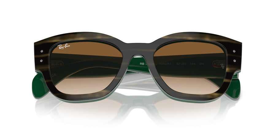 Jorge RB7681S – Green / Clear Gradient Brown