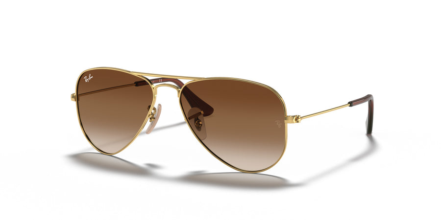 Junior Aviator RJ9506S – Gold / Brown Gradient Dark Brown