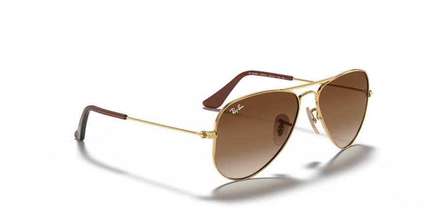 Junior Aviator RJ9506S – Gold / Brown Gradient Dark Brown