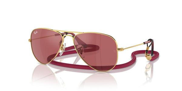 Junior Aviator RJ9506S – Gold / Red Hiper 8 Mirror