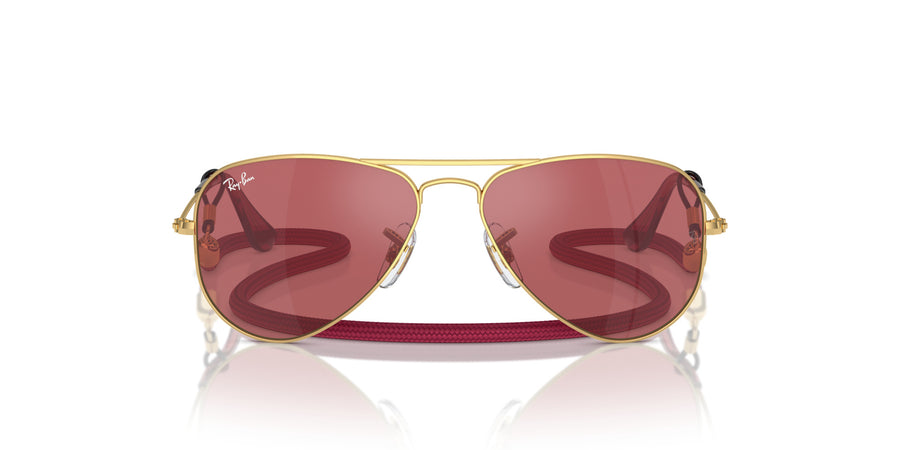 Junior Aviator RJ9506S – Gold / Red Hiper 8 Mirror