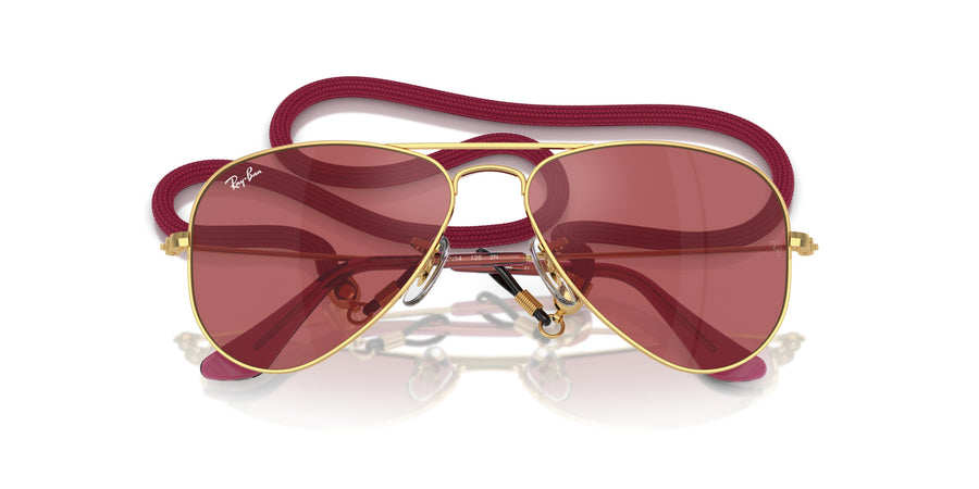 Junior Aviator RJ9506S – Gold / Red Hiper 8 Mirror