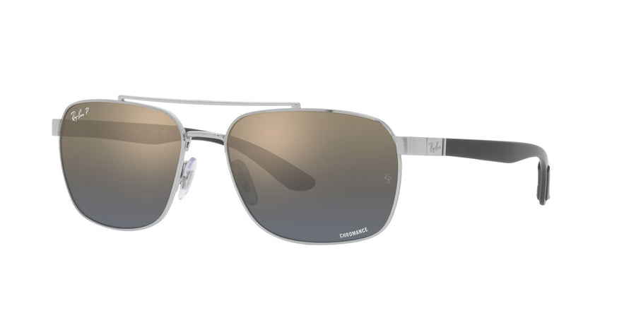 Lite Force RB3701 – Silver / Blue Mirror Gold Gradient Polar