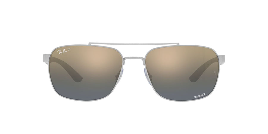 Lite Force RB3701 – Silver / Blue Mirror Gold Gradient Polar