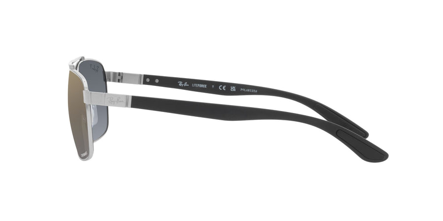Lite Force RB3701 – Silver / Blue Mirror Gold Gradient Polar