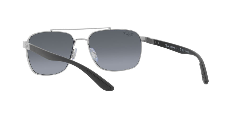 Lite Force RB3701 – Silver / Blue Mirror Gold Gradient Polar