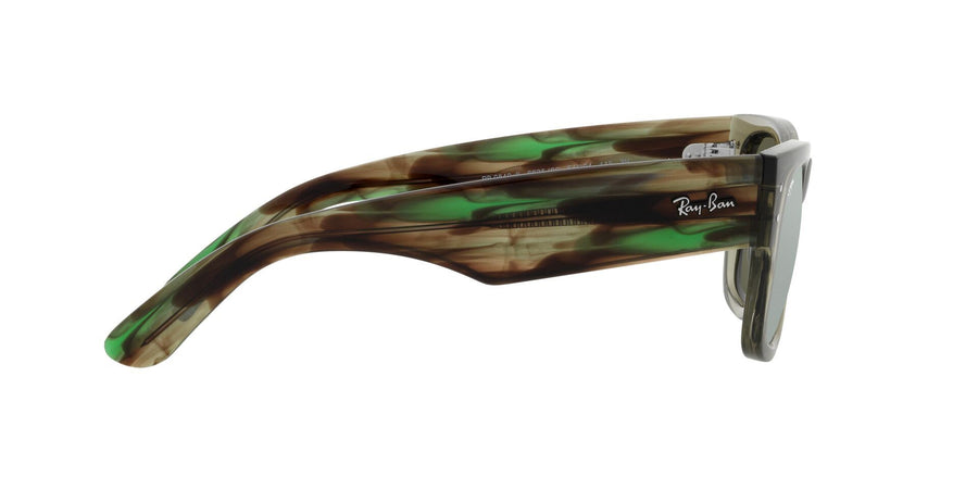 Mega Wayfarer RB0840S – Transparent Green / Grey Mirror