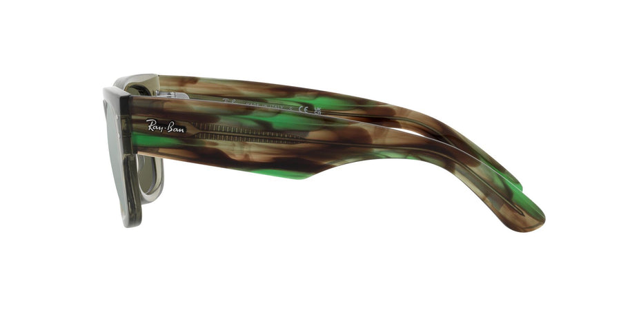 Mega Wayfarer RB0840S – Transparent Green / Grey Mirror