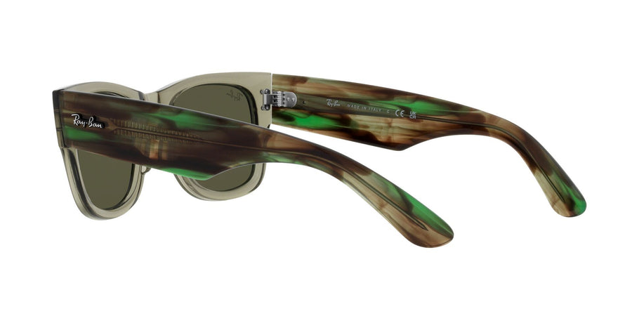 Mega Wayfarer RB0840S – Transparent Green / Grey Mirror