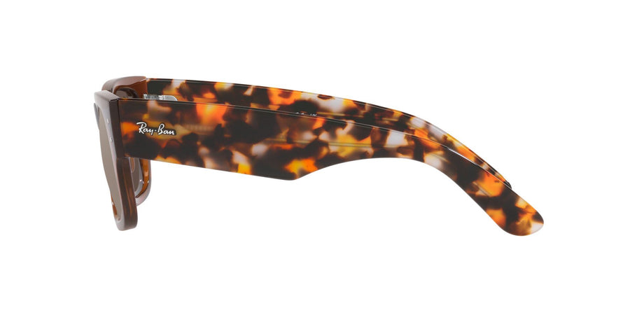 Mega Wayfarer RB0840S – Transparent Brown / Light Brown Mirror Gold