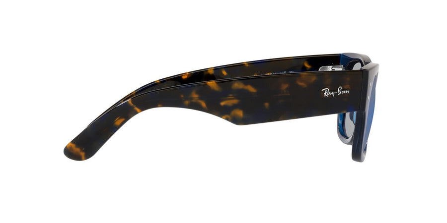 Mega Wayfarer RB0840S – Transparent Dark Blue / Grey Mirror Blue