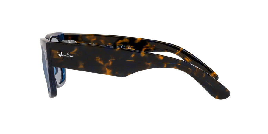 Mega Wayfarer RB0840S – Transparent Dark Blue / Grey Mirror Blue