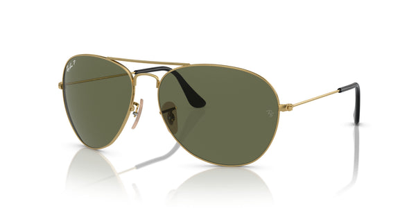 Metal Man Sunglass RB3432I – Gold / Polar Green