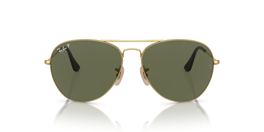 Metal Man Sunglass RB3432I – Gold / Polar Green