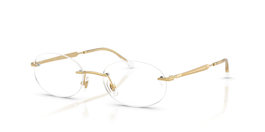 Metal Unisex Optical Frame RX3767V – Gold