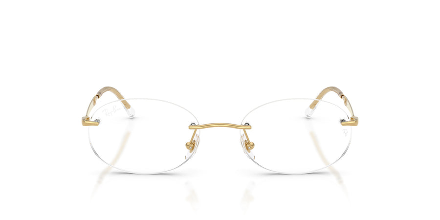 Metal Unisex Optical Frame RX3767V – Gold