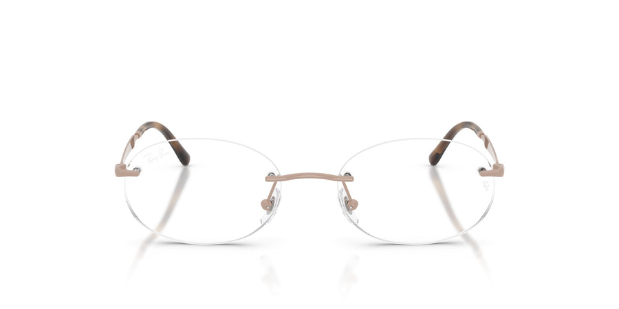 Metal Unisex Optical Frame RX3767V – Pink