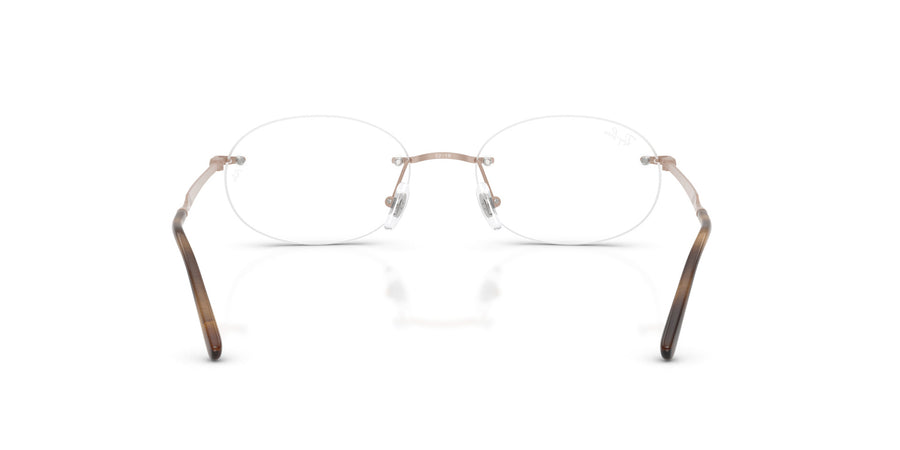 Metal Unisex Optical Frame RX3767V – Pink