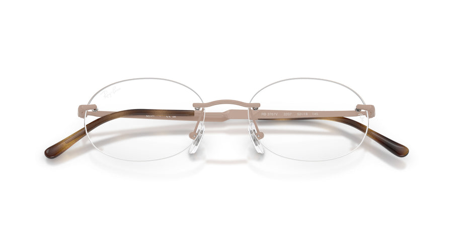 Metal Unisex Optical Frame RX3767V – Pink