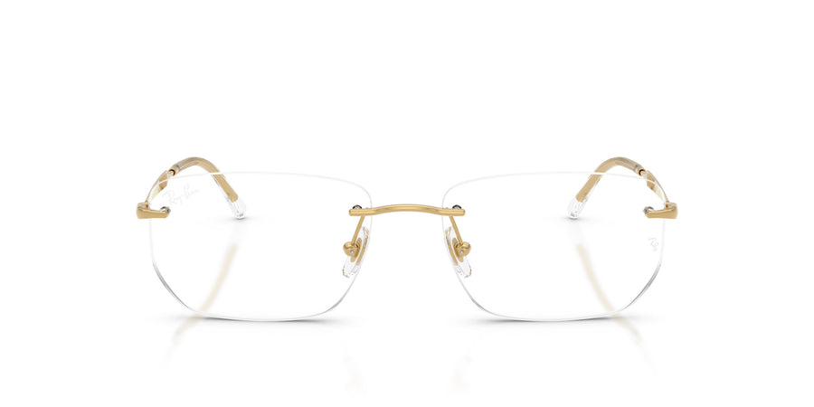 Metal Unisex Optical Frame RX3768V – Gold
