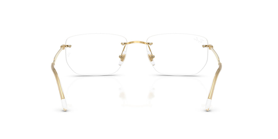 Metal Unisex Optical Frame RX3768V – Gold