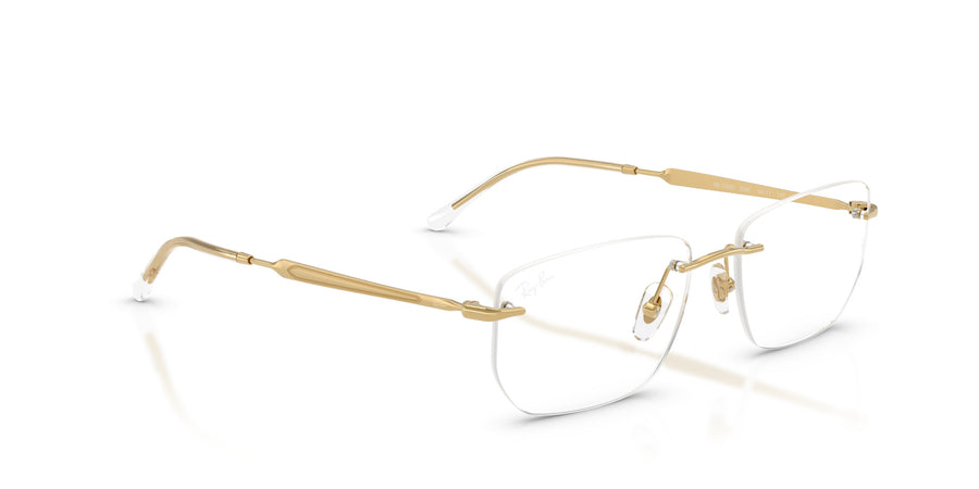 Metal Unisex Optical Frame RX3768V – Gold