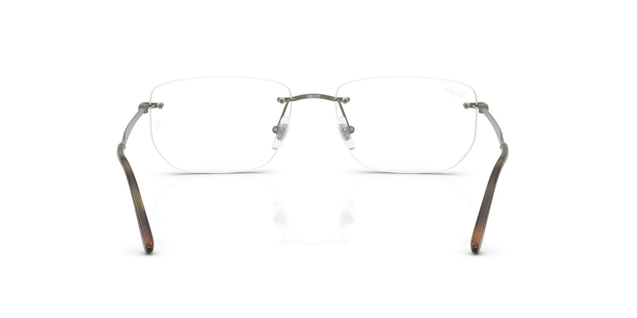 Metal Unisex Optical Frame RX3768V – Grey