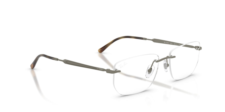 Metal Unisex Optical Frame RX3768V – Grey