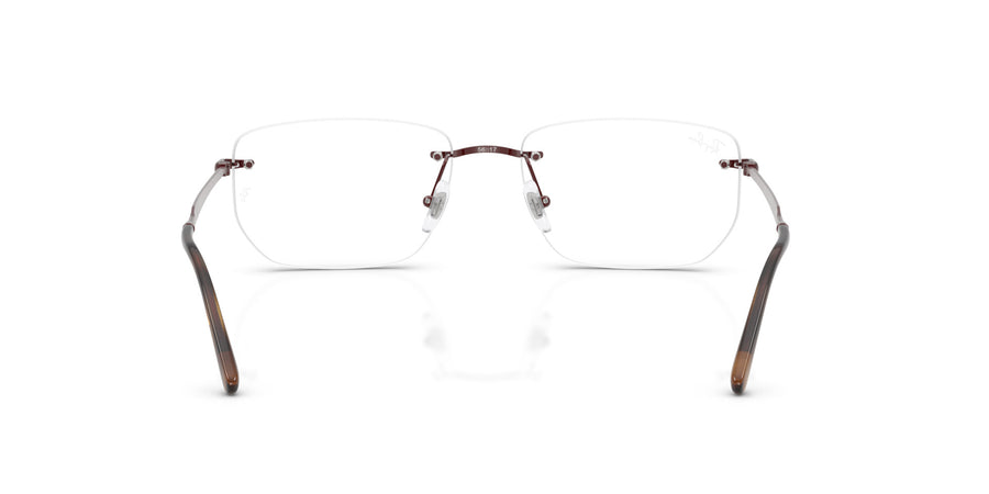 Metal Unisex Optical Frame RX3768V – Bordeaux
