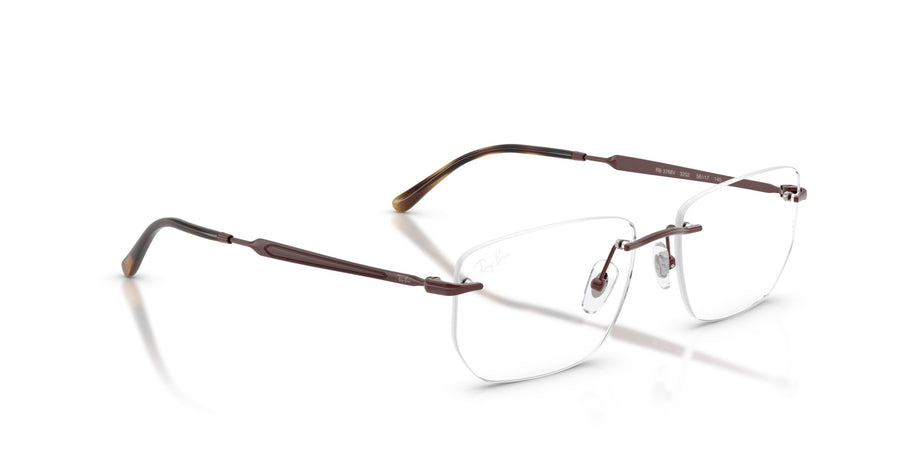Metal Unisex Optical Frame RX3768V – Bordeaux