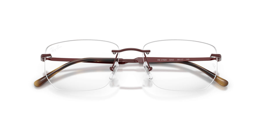 Metal Unisex Optical Frame RX3768V – Bordeaux