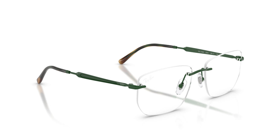 Metal Unisex Optical Frame RX3768V – Green