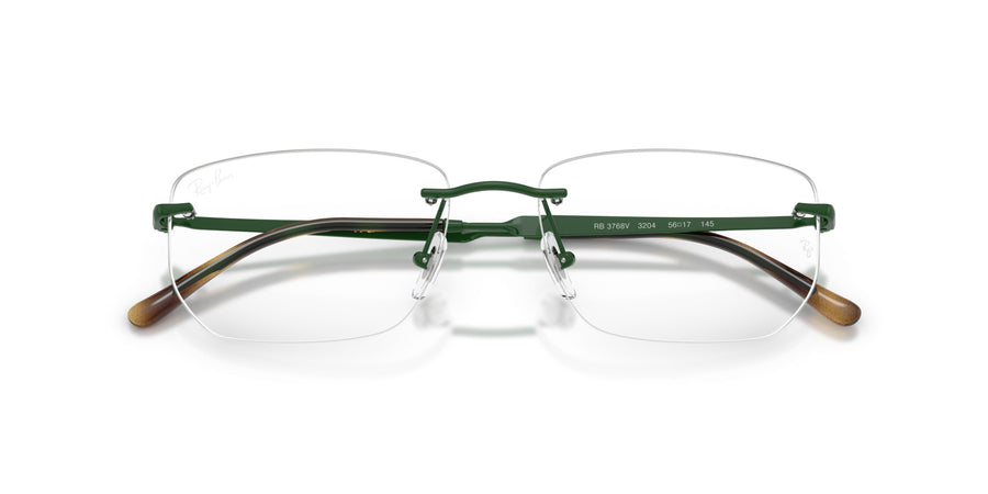 Metal Unisex Optical Frame RX3768V – Green