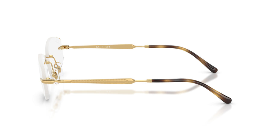 Metal Unisex Optical Frame RX3792V – Gold / Clear