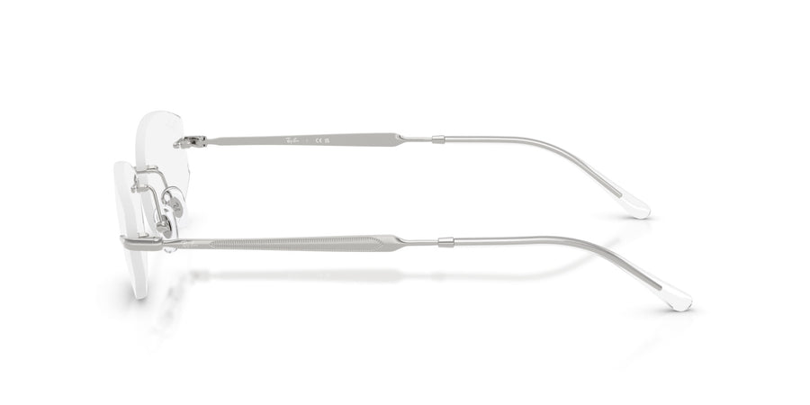 Metal Unisex Optical Frame RX3792V – Silver / Clear