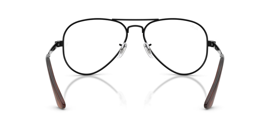 Metal Unisex Optical Frame RX3925V – Black