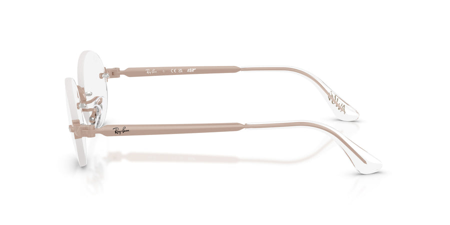 Metal Unisex Optical Frame RX3929V – Pink
