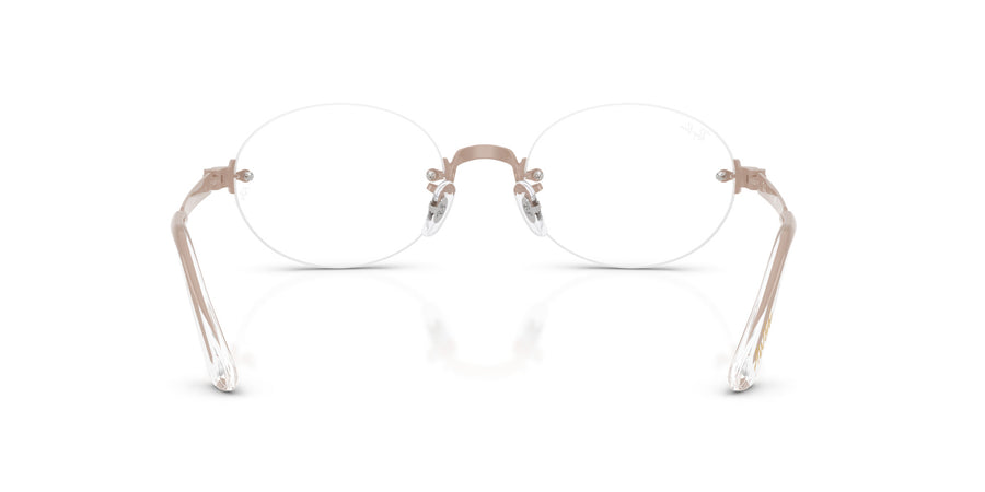 Metal Unisex Optical Frame RX3929V – Pink