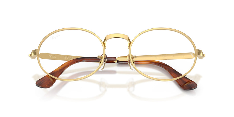 Metal Unisex Optical Frame RX3931V – Gold