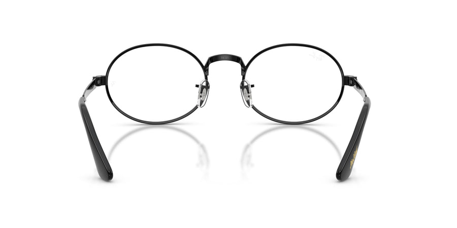 Metal Unisex Optical Frame RX3931V – Black
