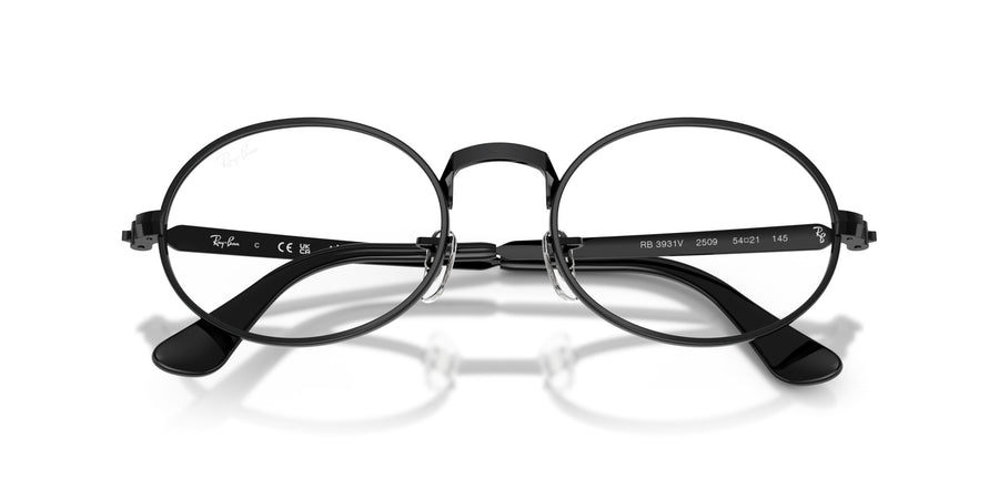 Metal Unisex Optical Frame RX3931V – Black