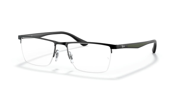 Metal Unisex Optical Frame RX6443I – Black