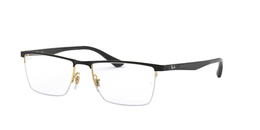 Metal Unisex Optical Frame RX6443I – Black