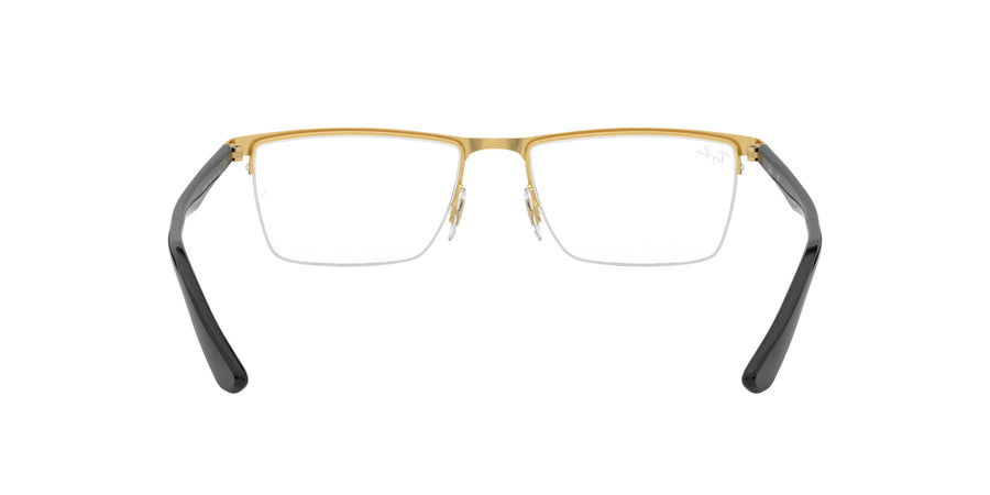 Metal Unisex Optical Frame RX6443I – Black